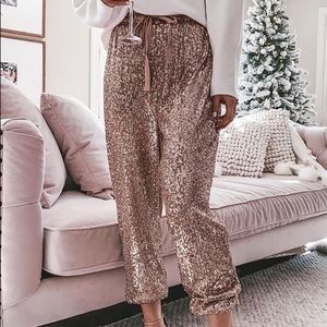 Sparkly Jogger Pant